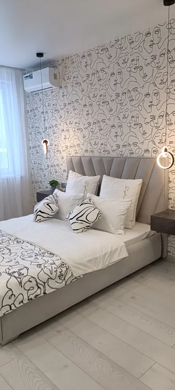 Новый апартамент с видом на лес