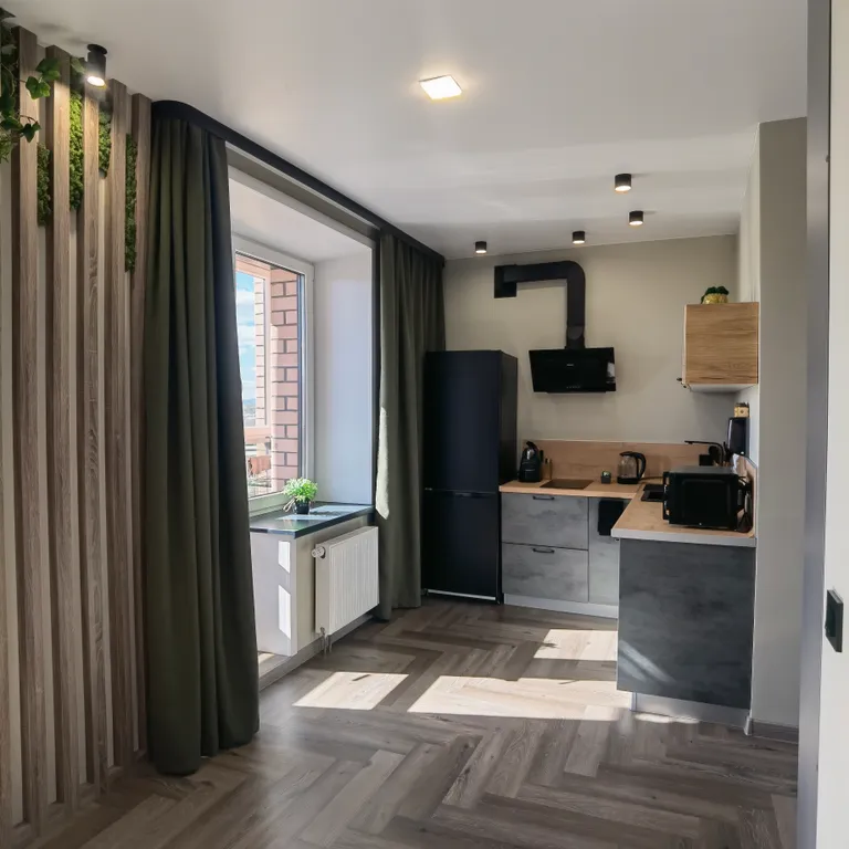 Студия Эко с кондиционером в самом центре