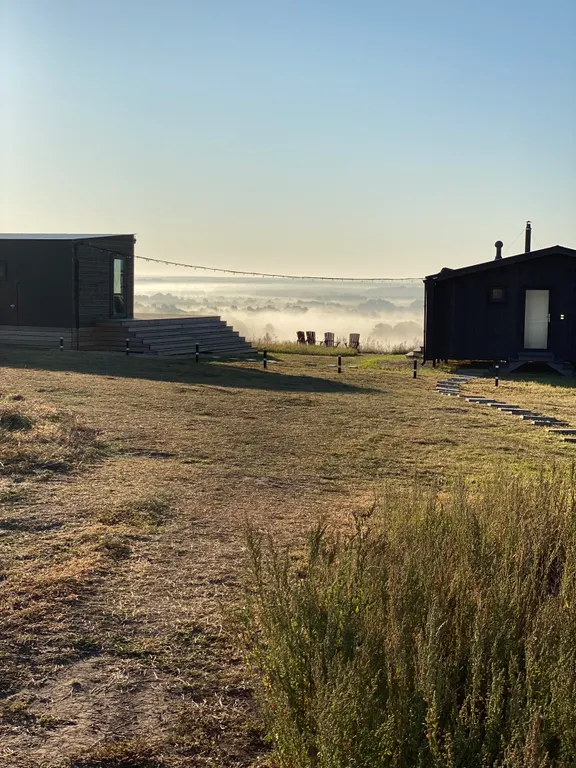 Дом в деревне с городским комфортом и русской баней