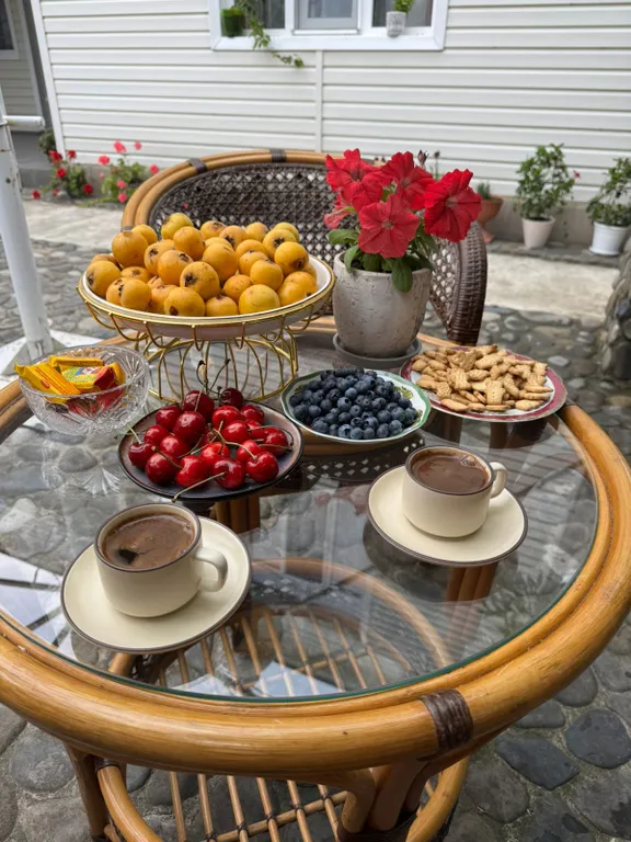 Номера с видом на море и горы