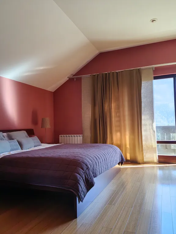 Коттедж Дом с баней и бассейном и видом на горы — Красная Поляна