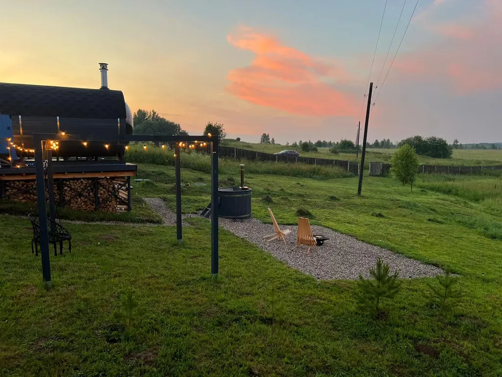 Dobrilovo village уютный домик с видовой баней и банным чаном