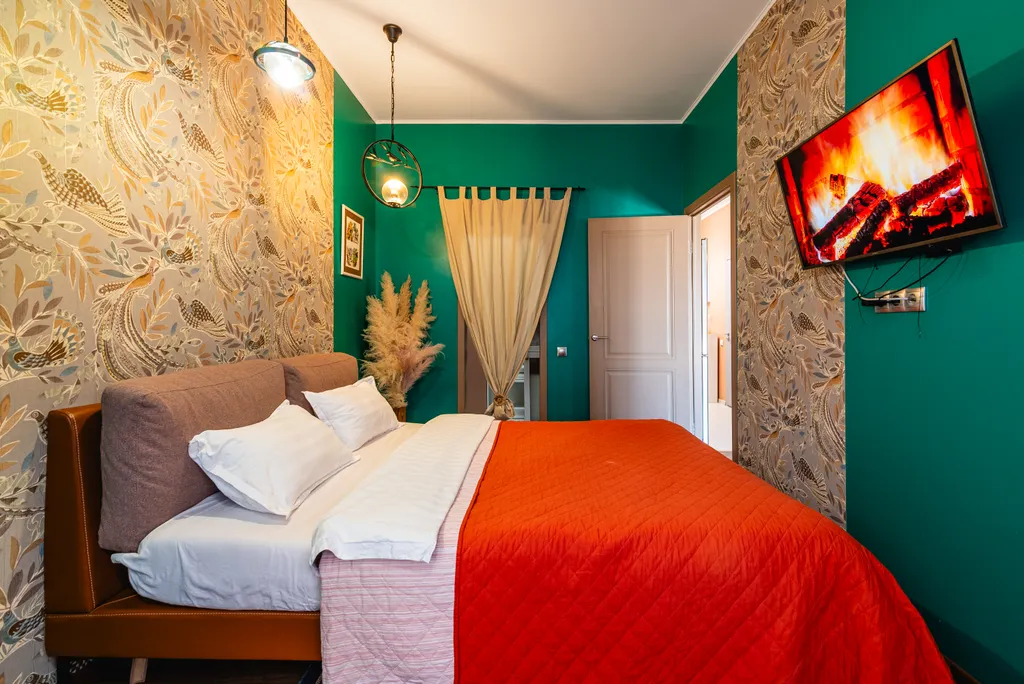 Атмосферная, яркая квартира в районе ТРЦ Мега