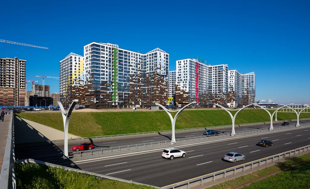 Квартира Квартира Видовая студия на Васильевском — Санкт-Петербург