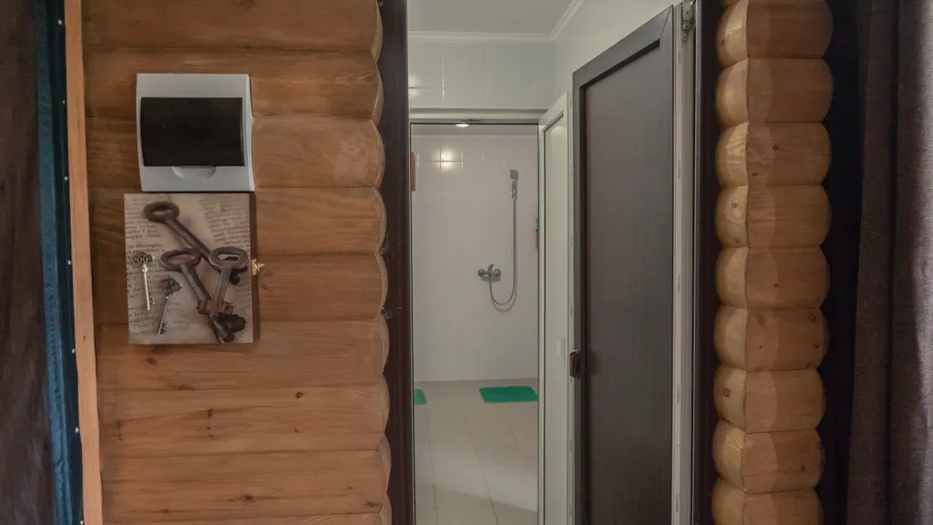 Коттедж с баней, банным чаном и бассейном