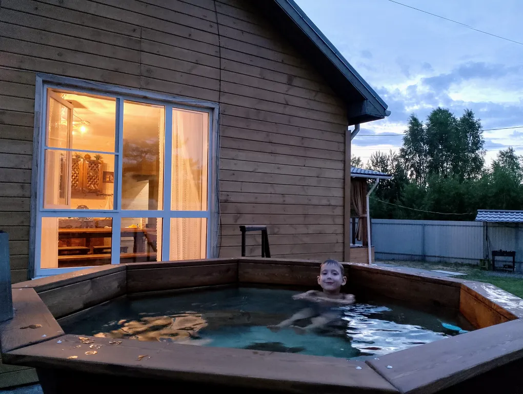 Дом с баней и Чаном