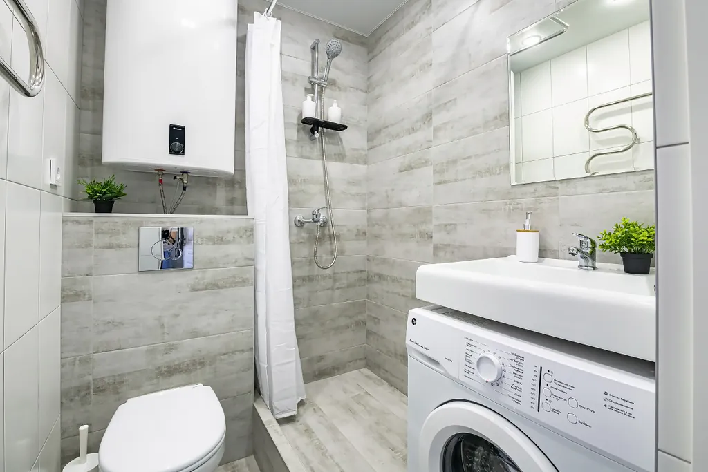 Современная студия с новым ремонтом