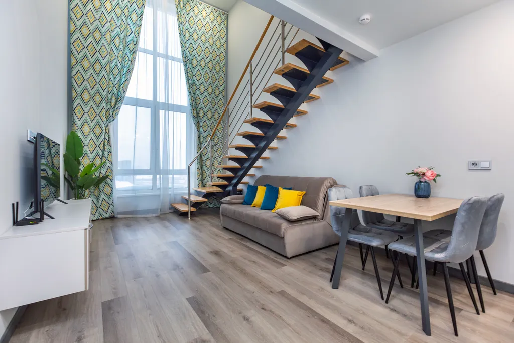 Двухуровневые апартаменты