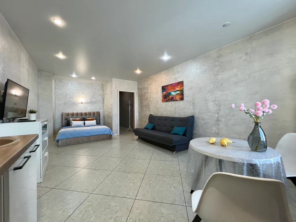 Студия с панорамным видом на реку. Не берем оплату за финальную уборку