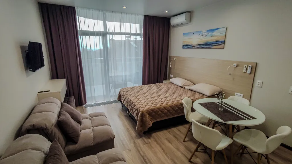 Уютная студия для вашего комфортного отдыха в ЖК Крымская Резиденция