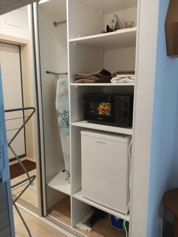 Уютная студия с комфортной кроватью