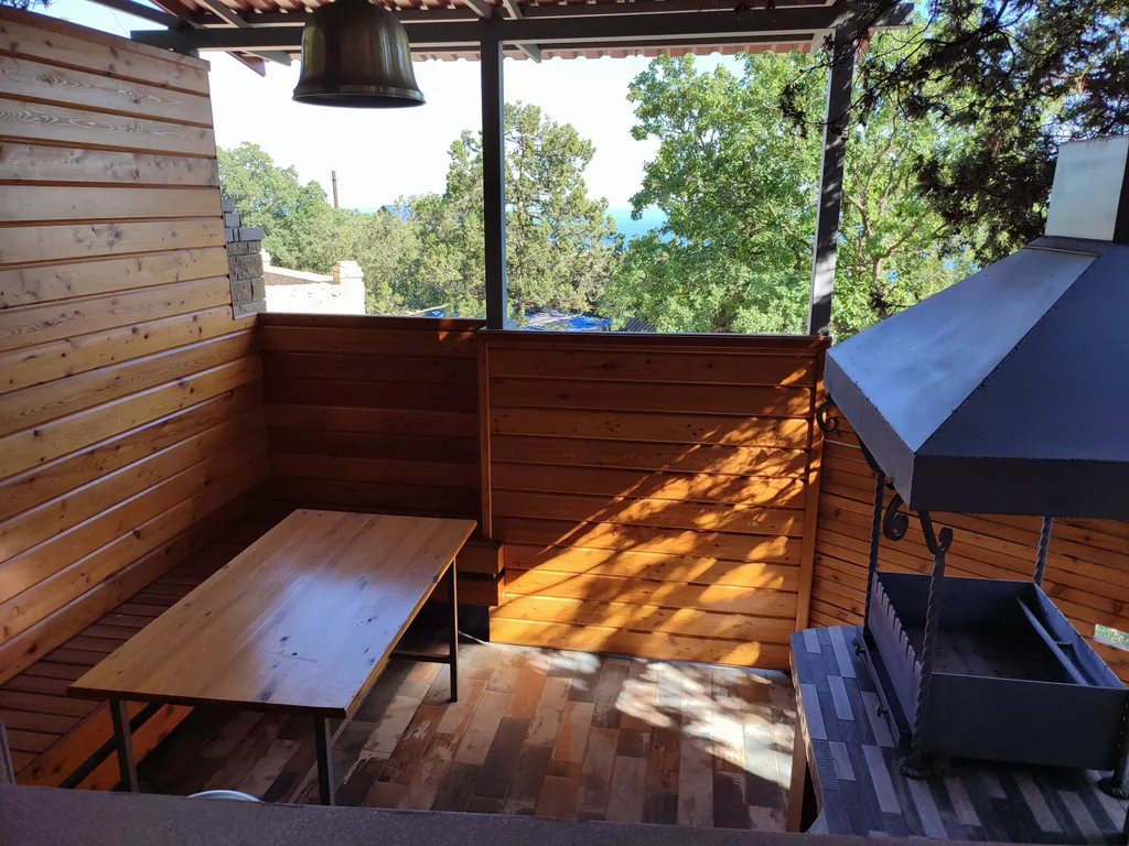 Дом у заповедника, своя беседка с мангалом, вид на море