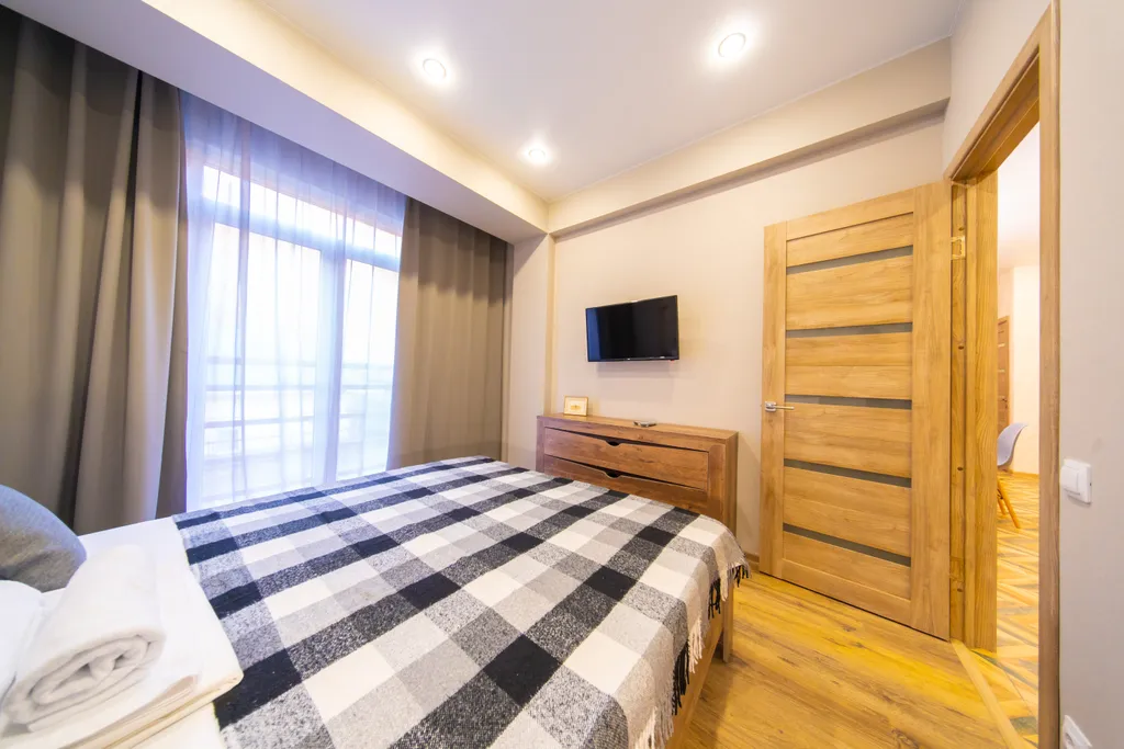 Теплая 4-к квартира у подъемника, Красная Поляна