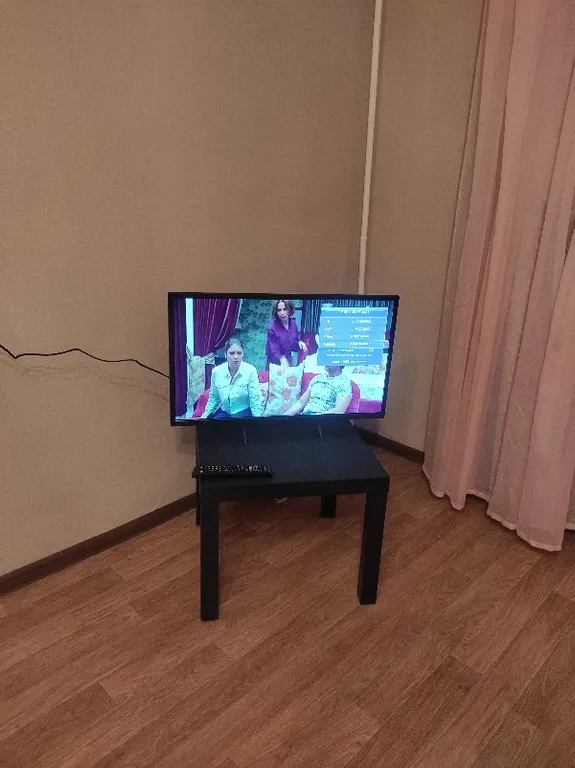 Однокомнатная квартира со всем необходимым. 2 кровати.