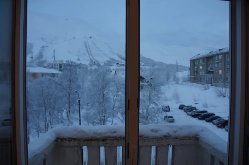 Квартира с посудомоечной машиной и балконом