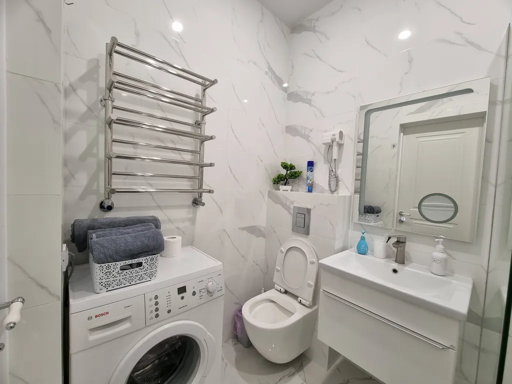 Уютная квартира в курортной части города в жк-Эсфера Сити с видом на горы