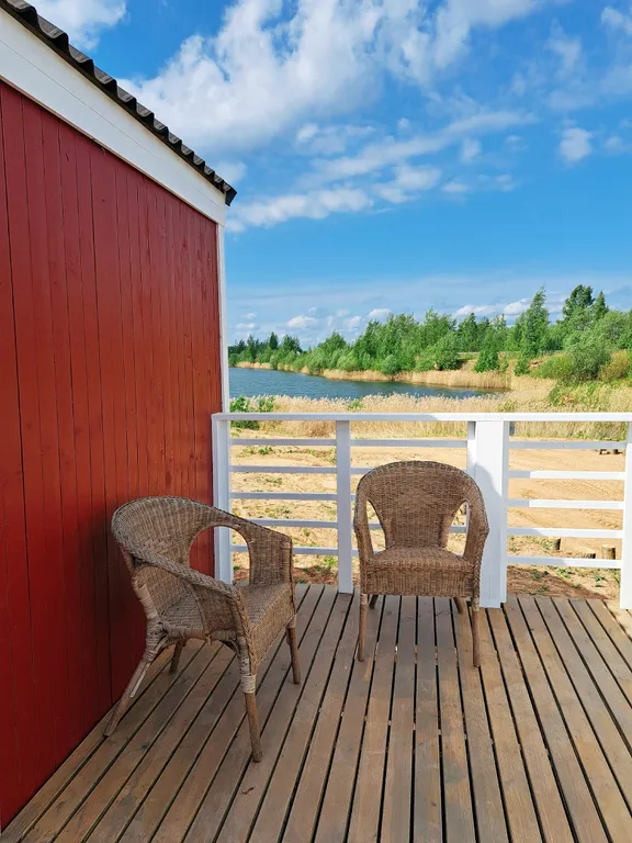 Коттедж Красный домик на Лисьей Горе — аренда посуточно в Великий Новгород