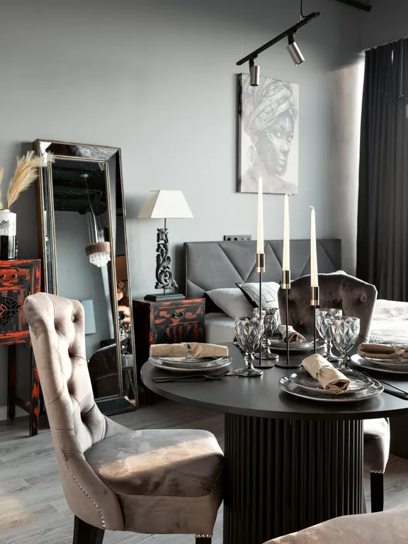 Neva Nati 59 этаж 45 м2. Панорамный вид. Шикарные закаты.