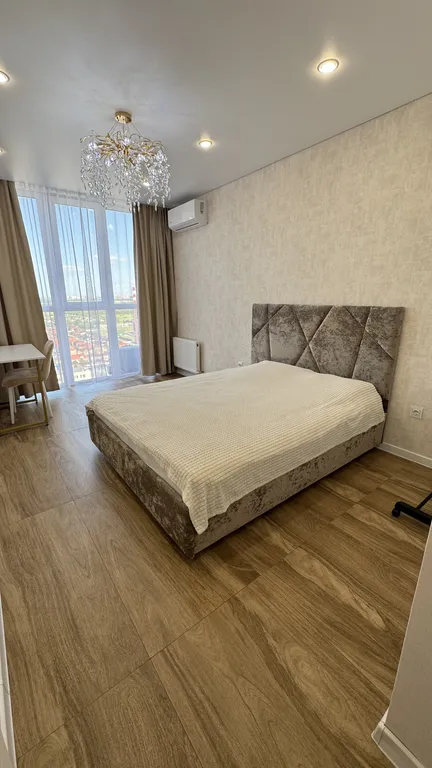 Квартира Квартира Просторная стильная евродвушка на 4 гостей рядом с Парком Краснодар — Краснодар