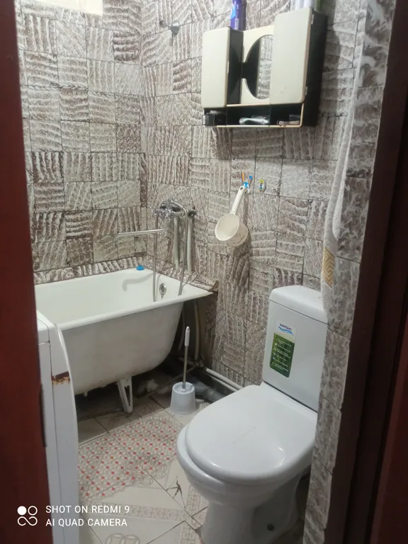 Уютная однокомнатная квартира, с видом на море, без балкона