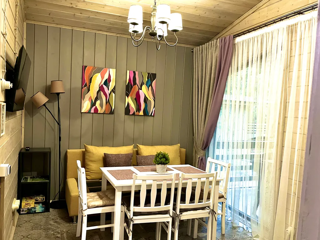 Коттедж Дизайнерский коттедж на берегу озера Волго на Селигере — Турбаза Чайка