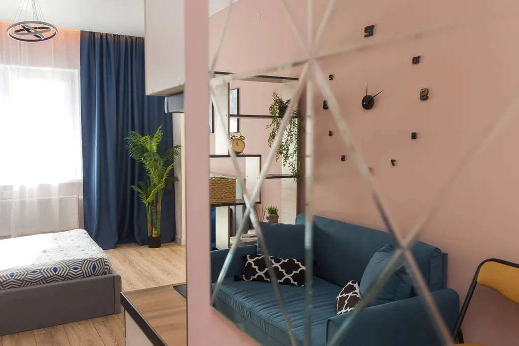 Абсолютно новая уютная дизайнерская квартира-студия