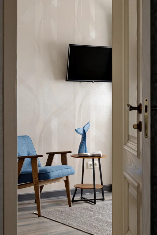 Современный дом в морском стиле с сауной