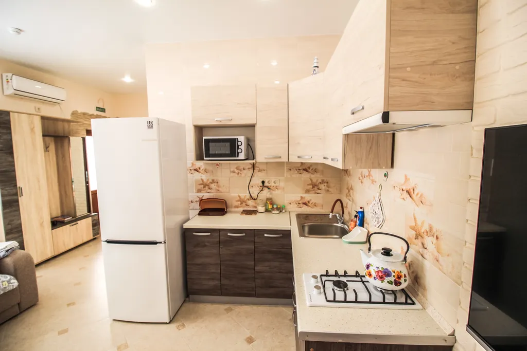 Студия с кухней, 5-ти местный