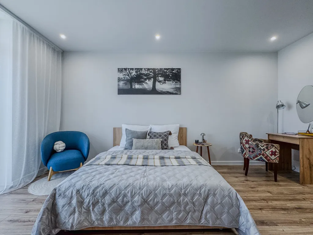 Уютная студия в центре с рабочим местом