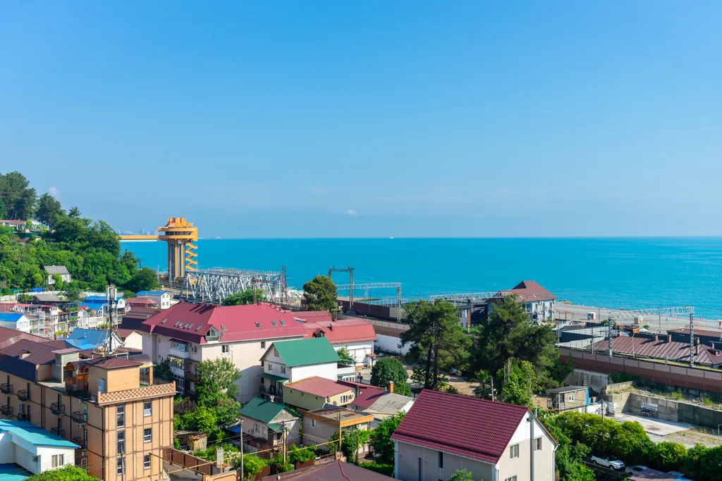 Апартамент с видом на море и горы