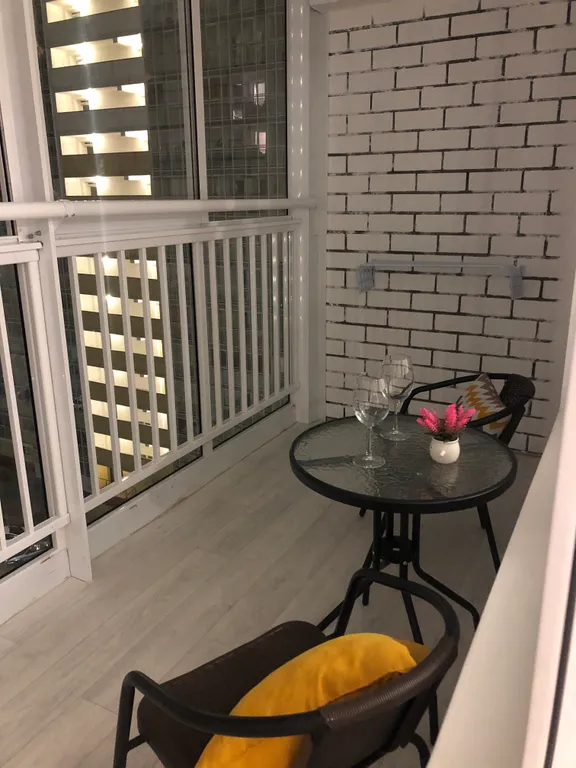 Уютная новая студия с видом на реку Каму