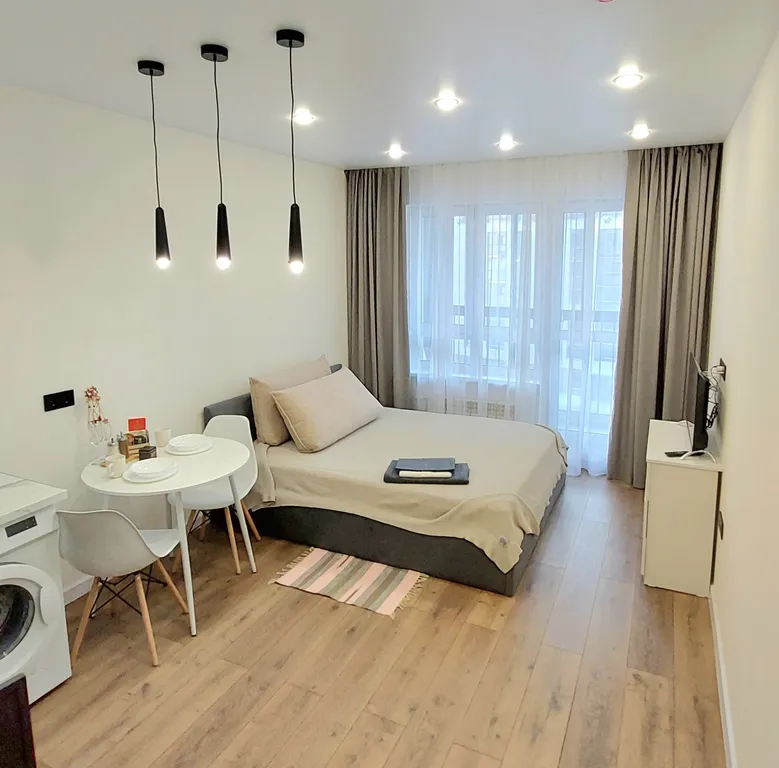 Квартира Красивая и уютная студия в новом доме комфорт класса — аренда посуточно в Иркутск