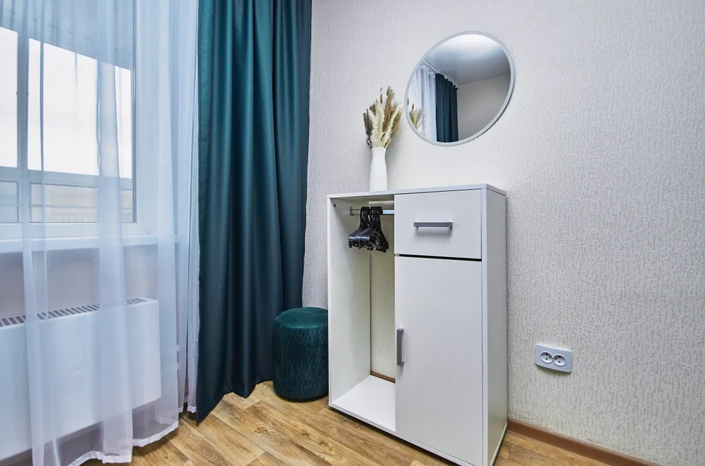 Студия с красивым видом