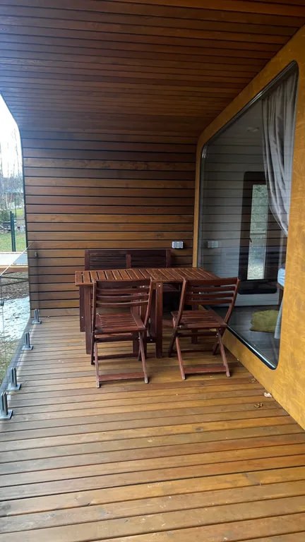 Коттедж Дизайнерский коттедж Бари с уличной купелью Фурако возле леса — Истра