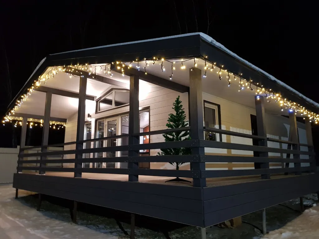 Коттедж Дом в лесу с большой террасой — аренда посуточно в Сыростан