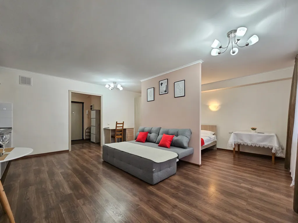 Просторная уютная студия в центре города