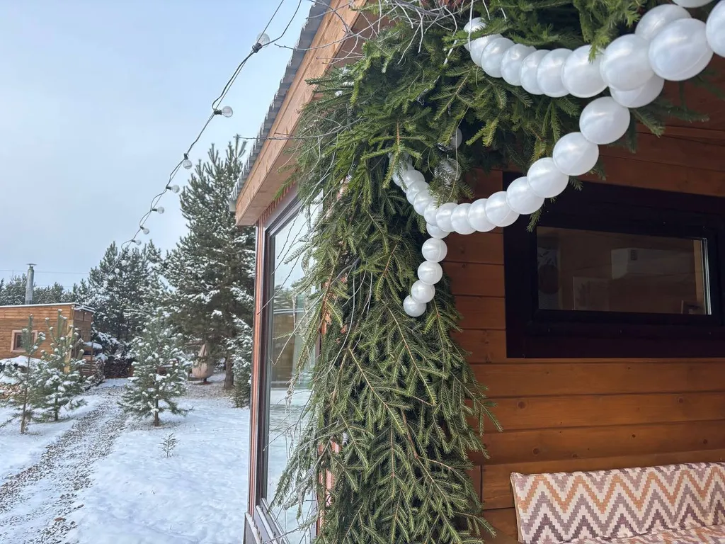 Дом Притяжение для семейного отдыха в с.Гольяны
