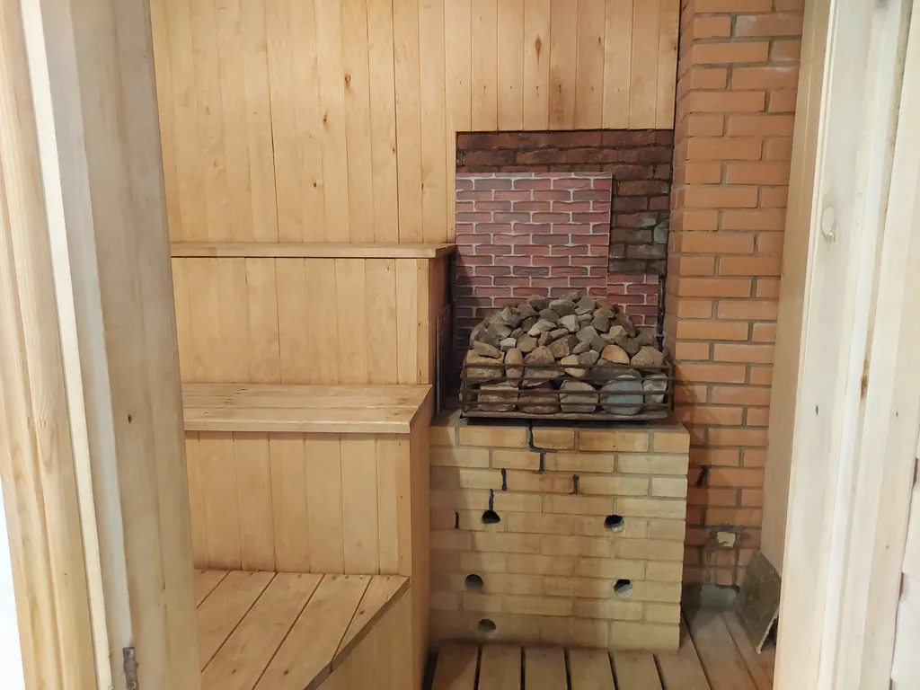 Дом-баня на берегу Балтийского моря