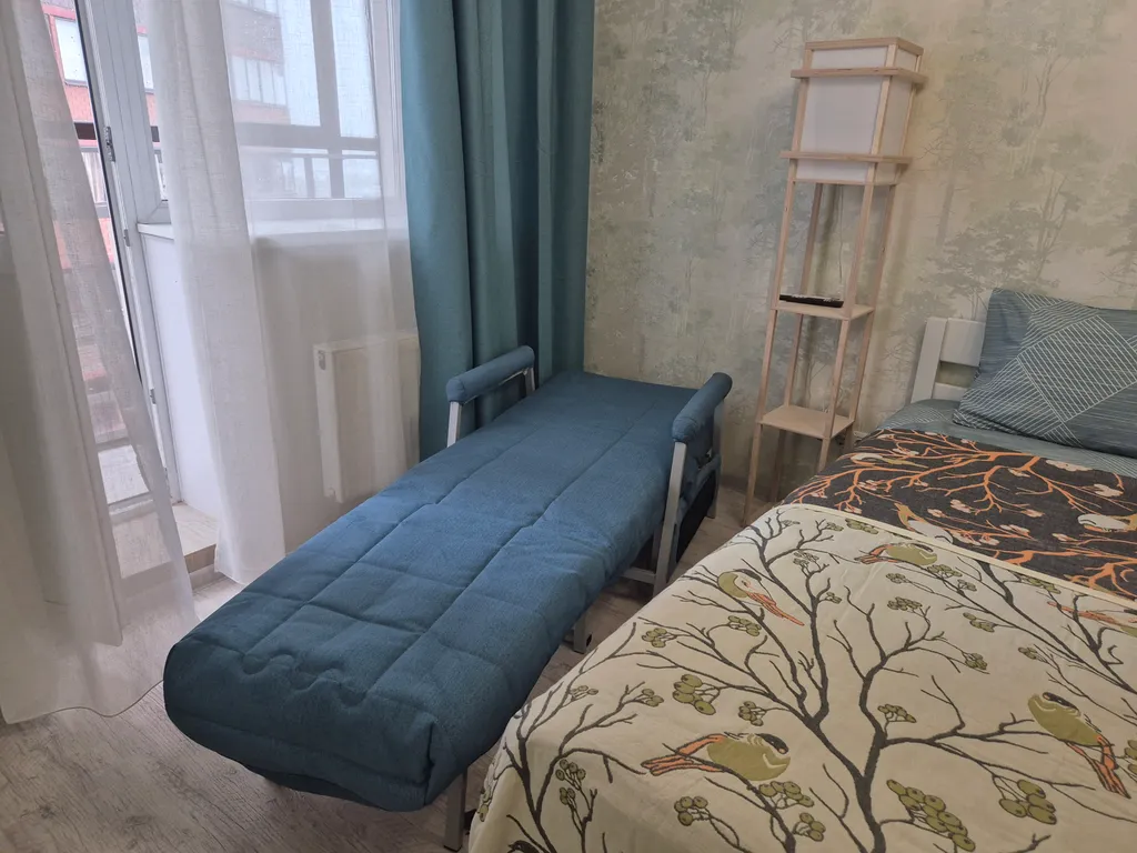 Уютная 1-комнатная квартира с видом на Каму в центре м/р Гайва