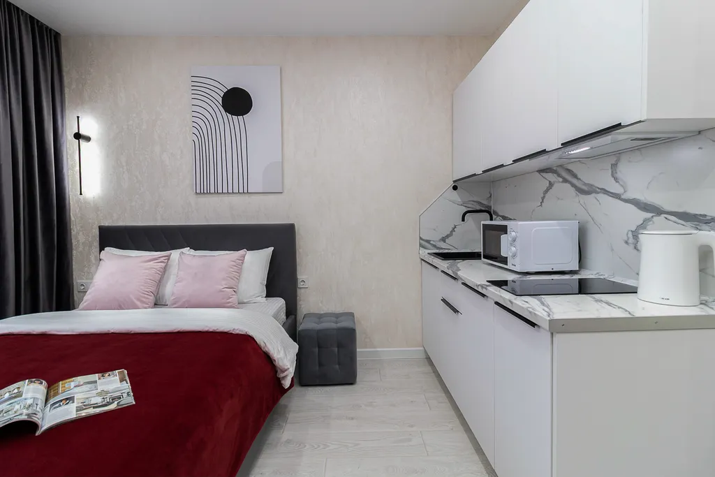 Квартира Квартира Уютная студия с Панорамным видом в Достоянии — Краснодар