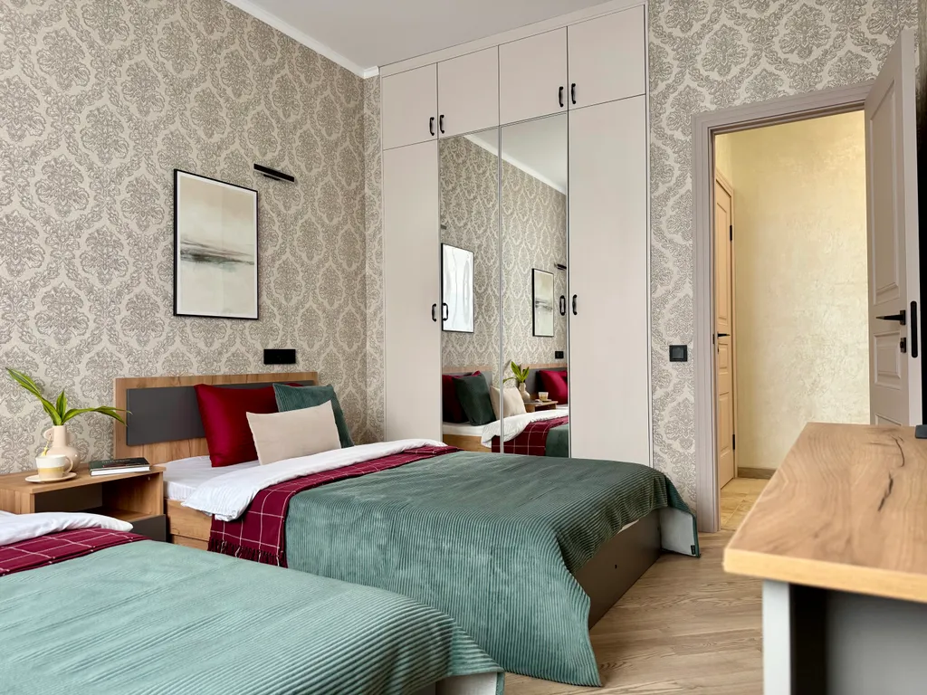 Квартира 4-комнатная квартира с видом на ВДНХ, Останкинскую башню, 84м, 7 кроватей — Москва