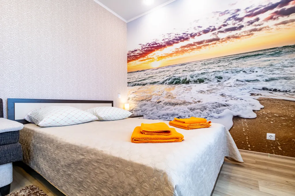 Солнечная квартира с видом на лес