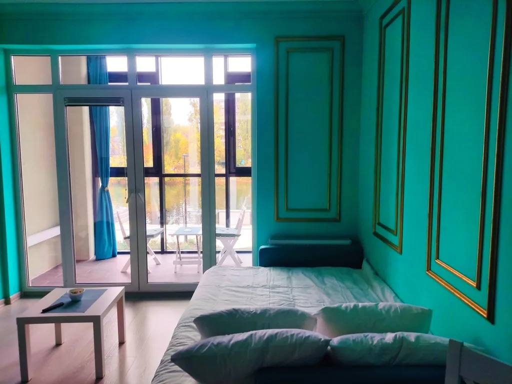 Апартамент Рыбная деревня с прямым видом на реку