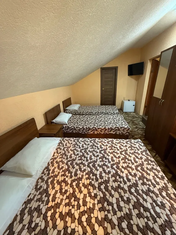 4-х местный номер на мансардном этаже