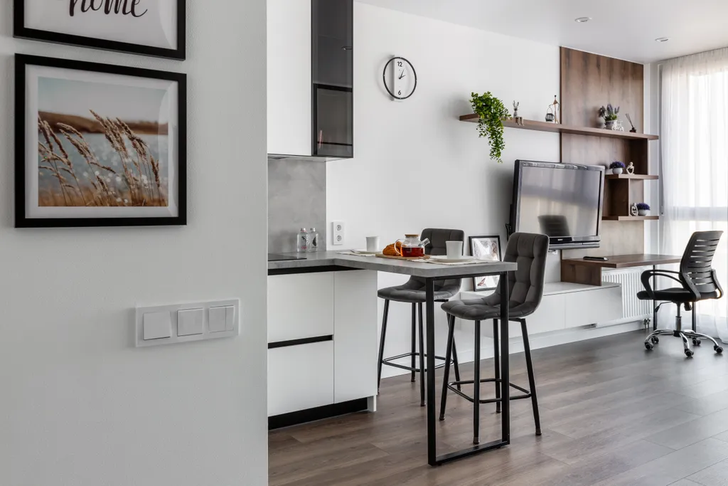 Современный апартамент с видом на Национальную библиотеку