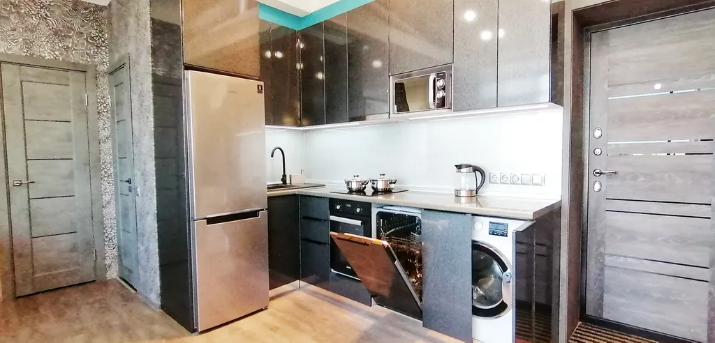 Квартира Апартаменты Гуру с панорамными окнами — Хабаровск