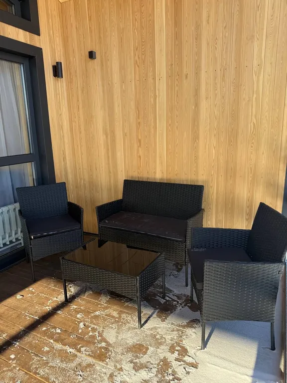 Дом с баней у реки