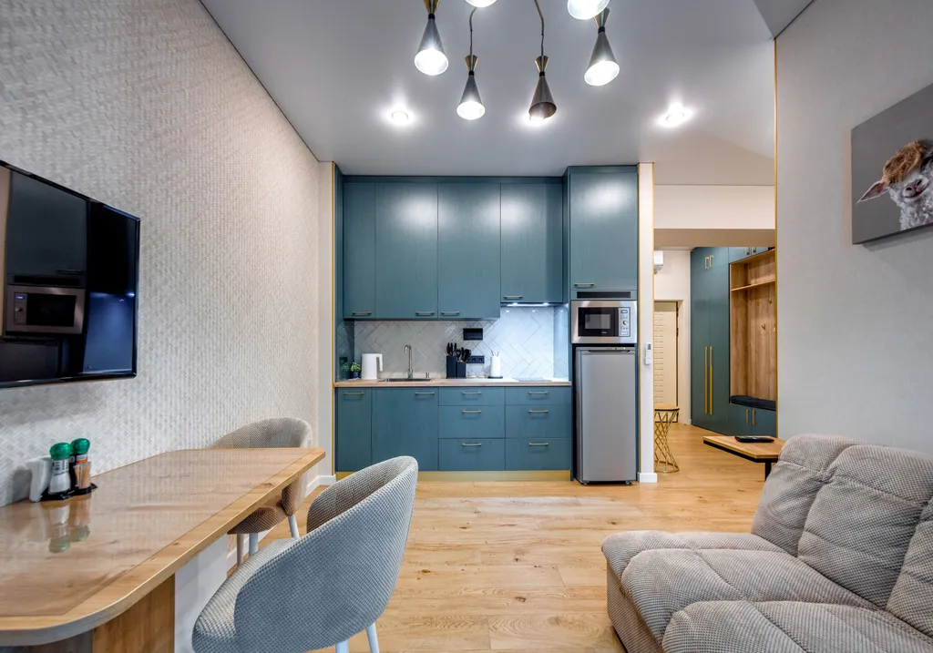 Квартира с дизайнерским ремонтом