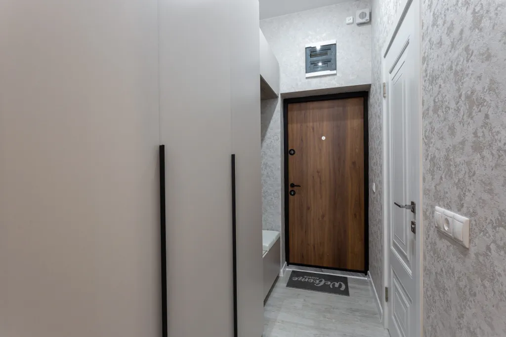 Студия с балконом и видом на лесопарк