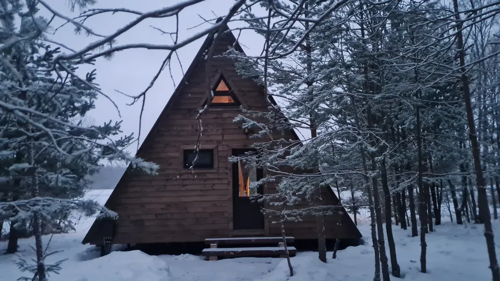 Домик в лесу Хатка бобра